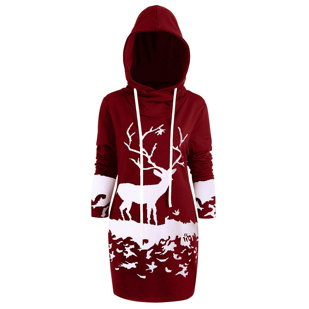 Christmas dress hoodie