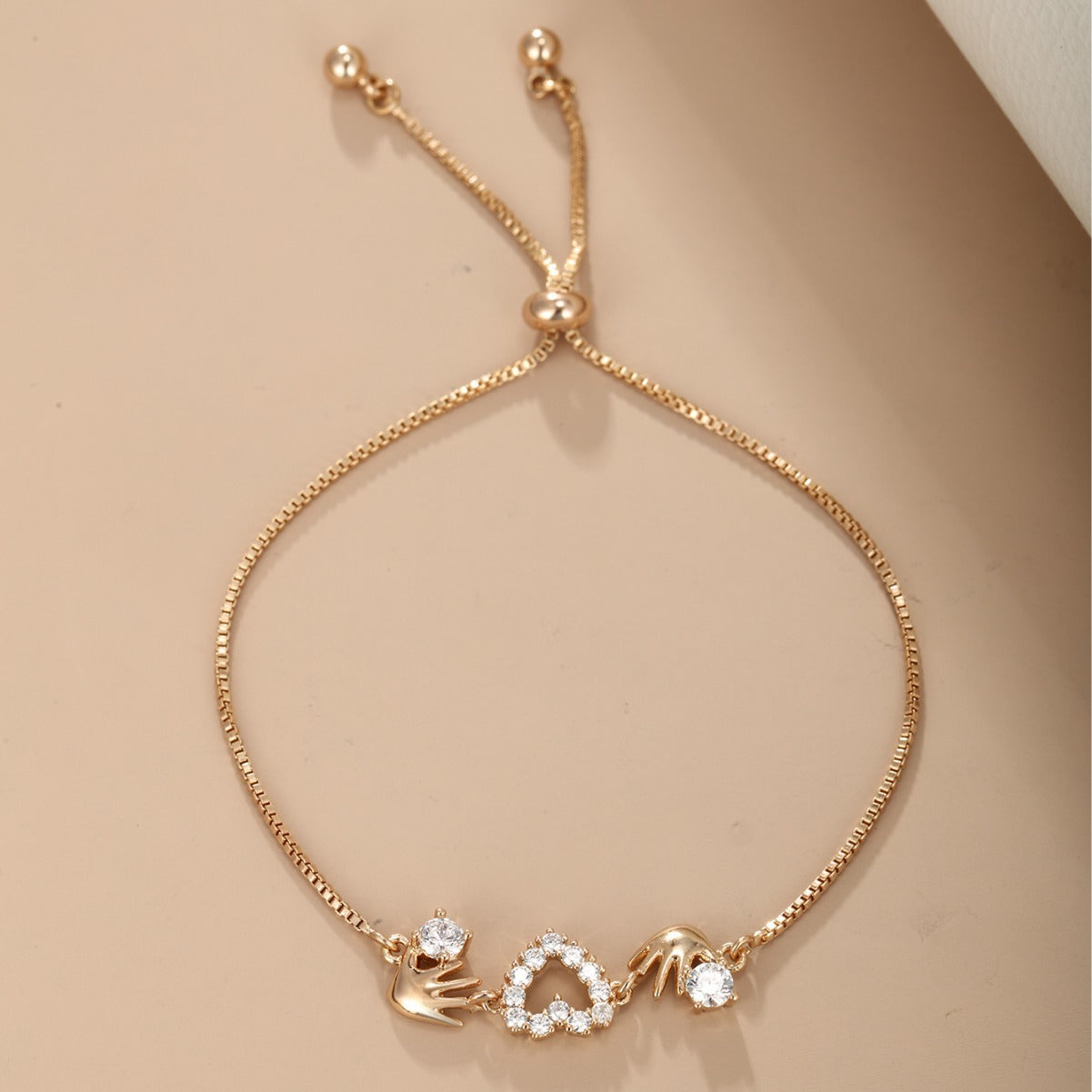 Simple Personality Pull Box Chain Jewelry