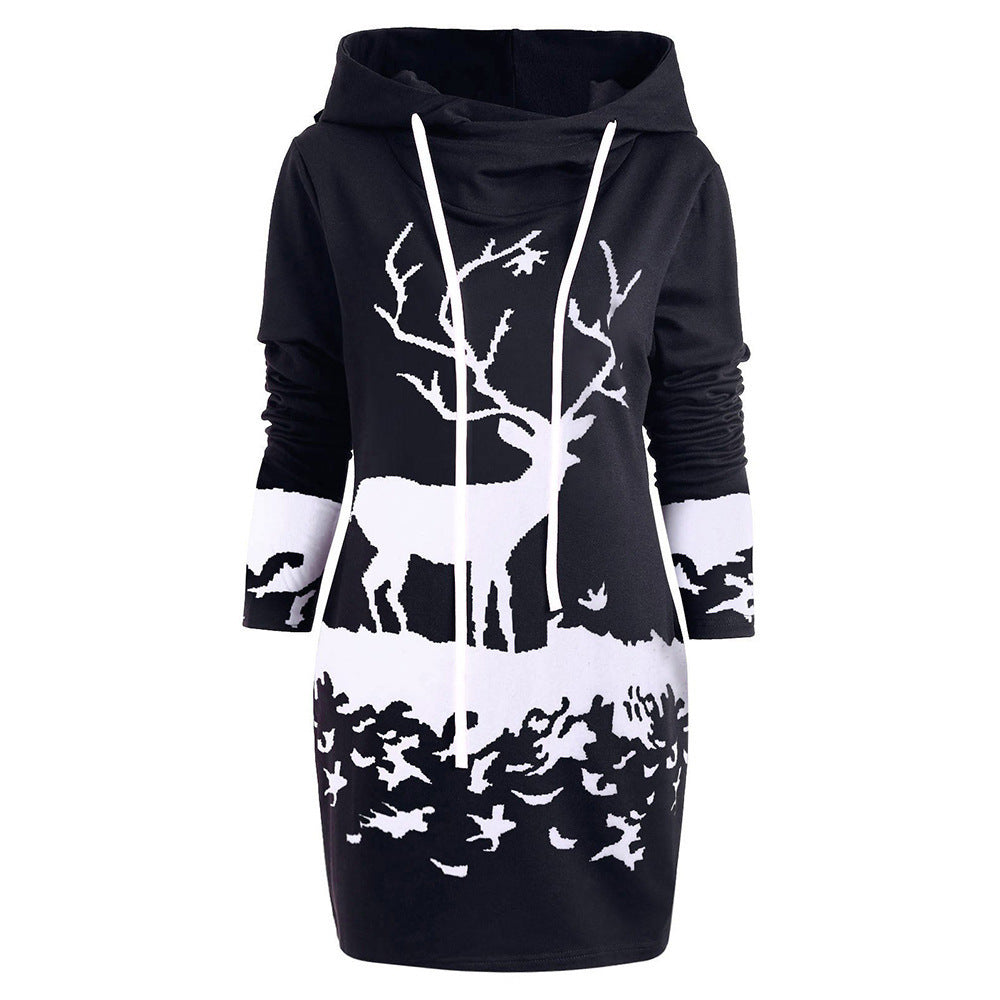 Christmas dress hoodie