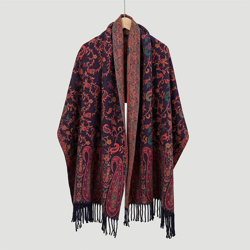 All-matching Cashmere-like Thick Warm Scarf