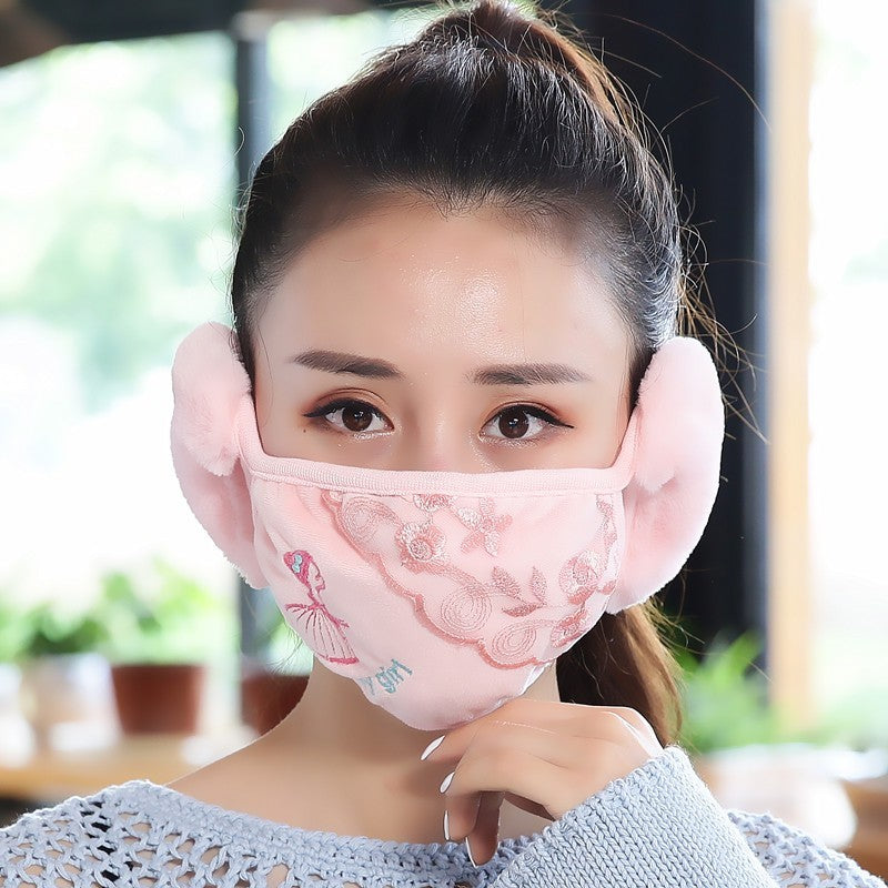 Winter Windproof Warm Mask Womens Earmuffs