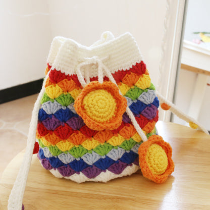 Cloth Fragrance Hand-knitted Wool Bag