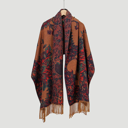 All-matching Cashmere-like Thick Warm Scarf