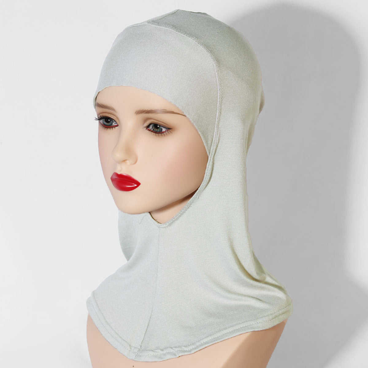 Multi-Color Breathable Neck High Elastic Base Cap Cover Turban