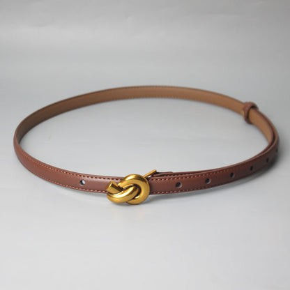 Women's Simple And Stylish Personality Decorative Belt