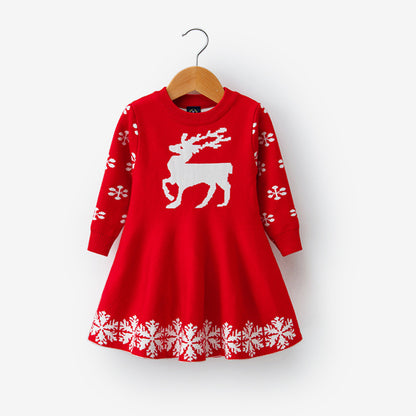 Long Sleeve Princess Dress Christmas Dress