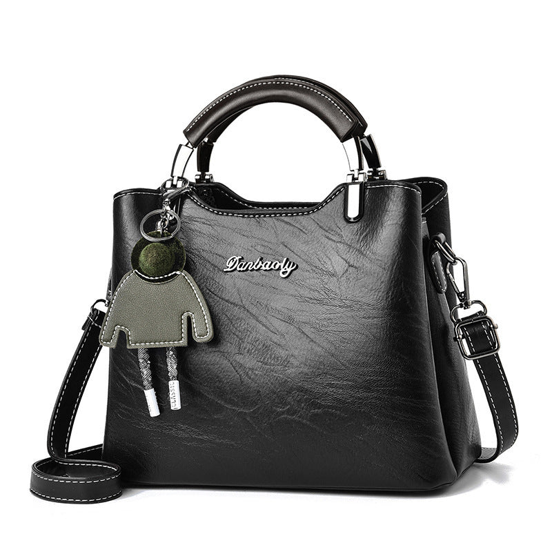 Simple Retro Small Handbag Women