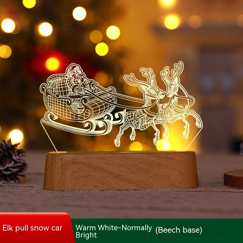 Christmas Decoration 3D Lamp Night Lights