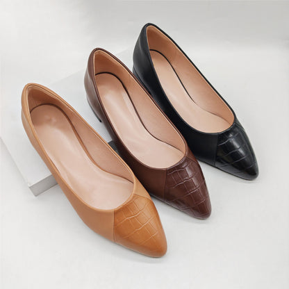 Plus Size Professional Sexy French Style Versatile Women's Shoes