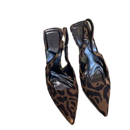 Women's High-grade Leopard-print High-heeled Shoes