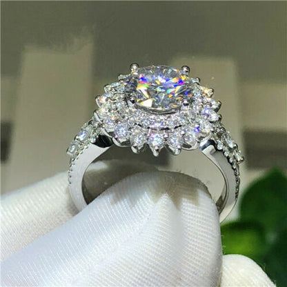 Popular Accessories Luxury Women Wedding Ring Alloy Ring