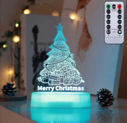 Christmas Decoration 3D Lamp Night Lights