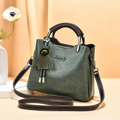 Simple Retro Small Handbag Women